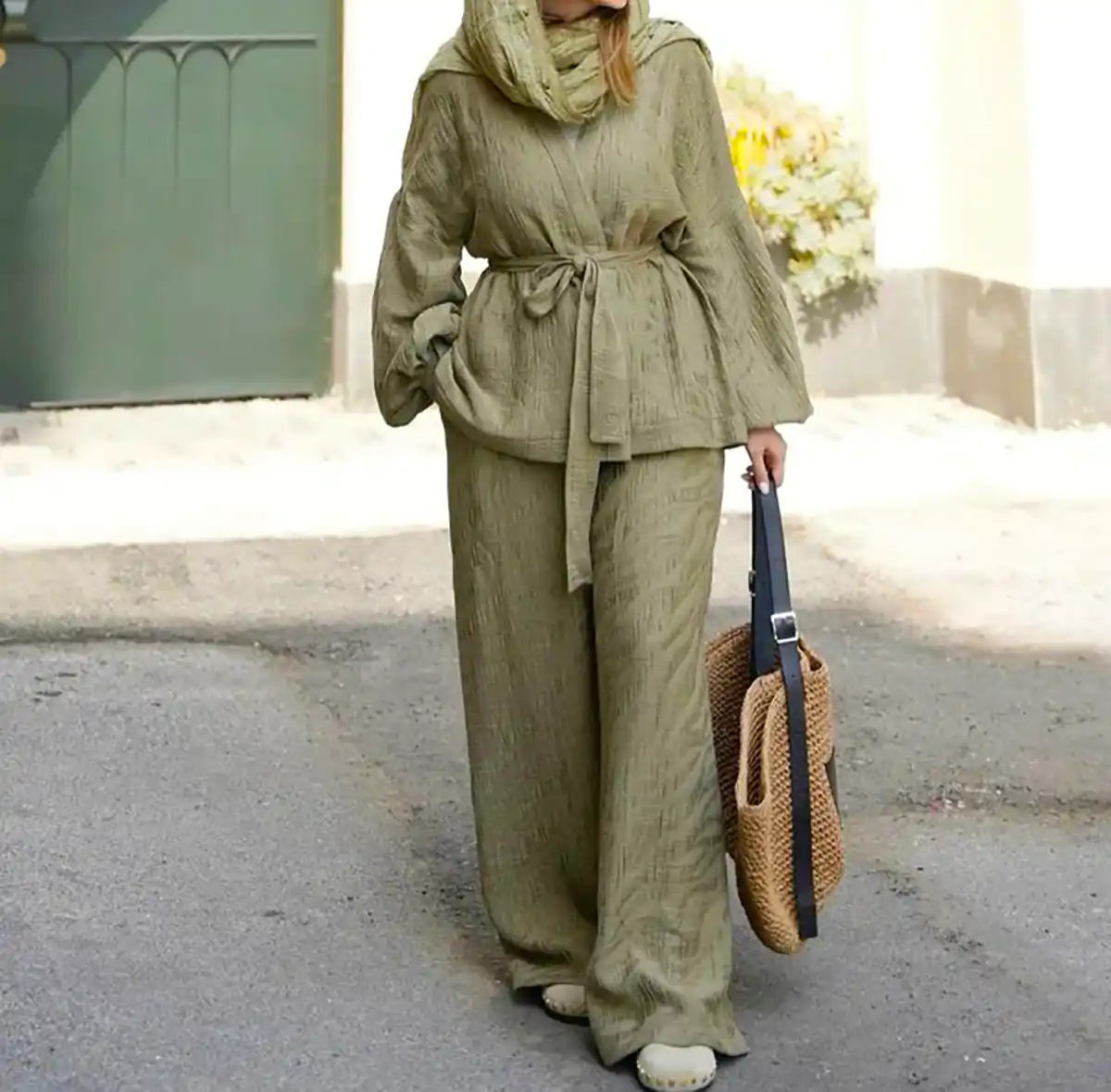 ست مانتو شلوار شیک جدید