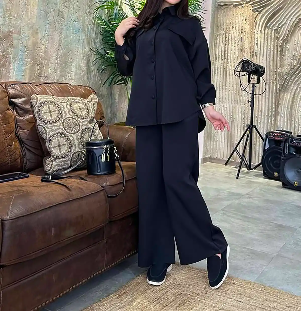 ست مانتو شلوار شیک جدید