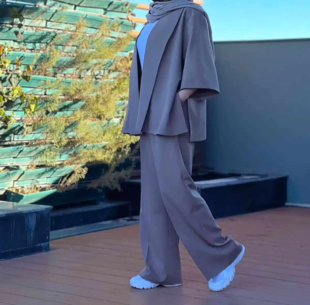 ست مانتو شلوار شیک جدید