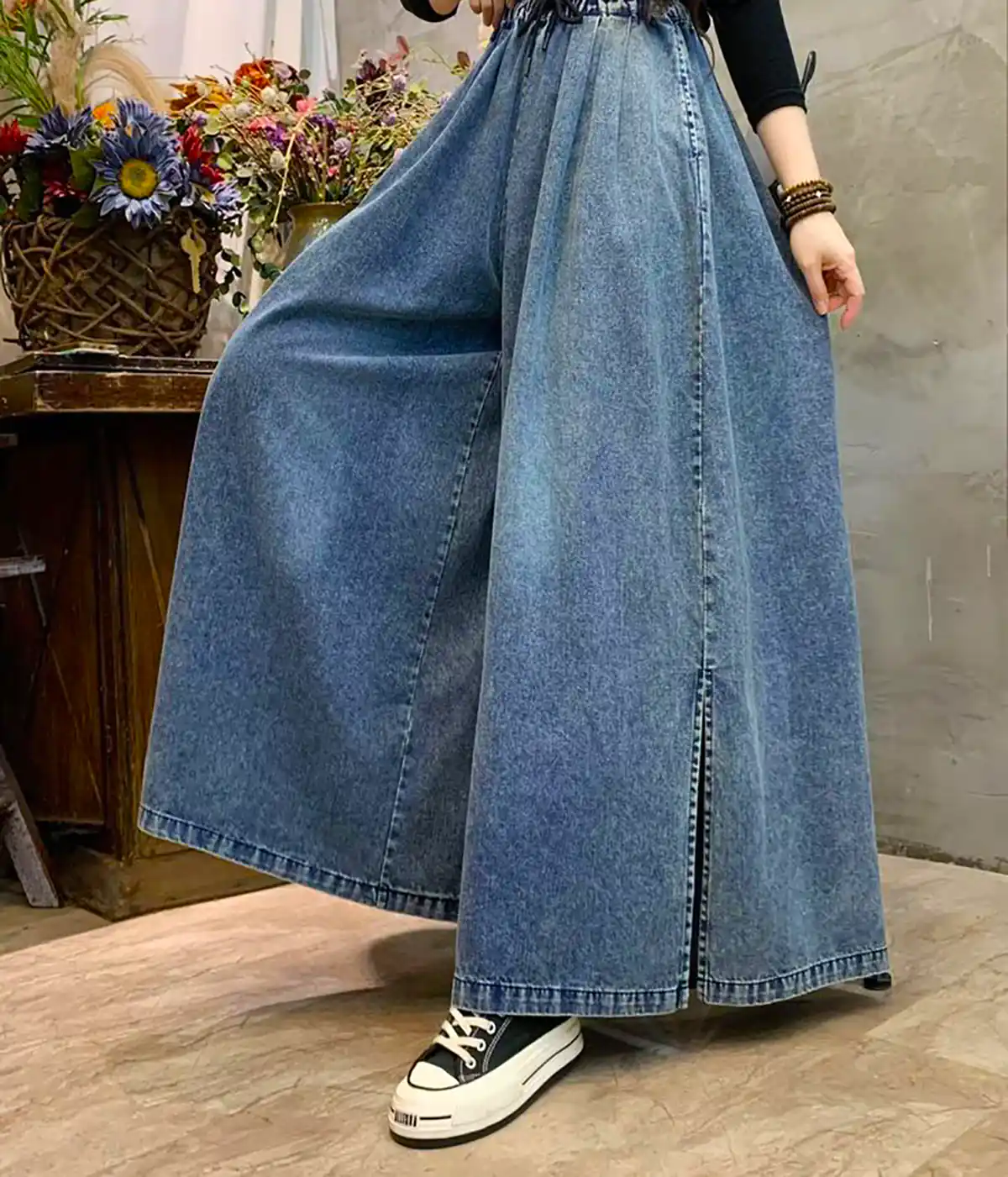 شلوار جین بگ دخترانه