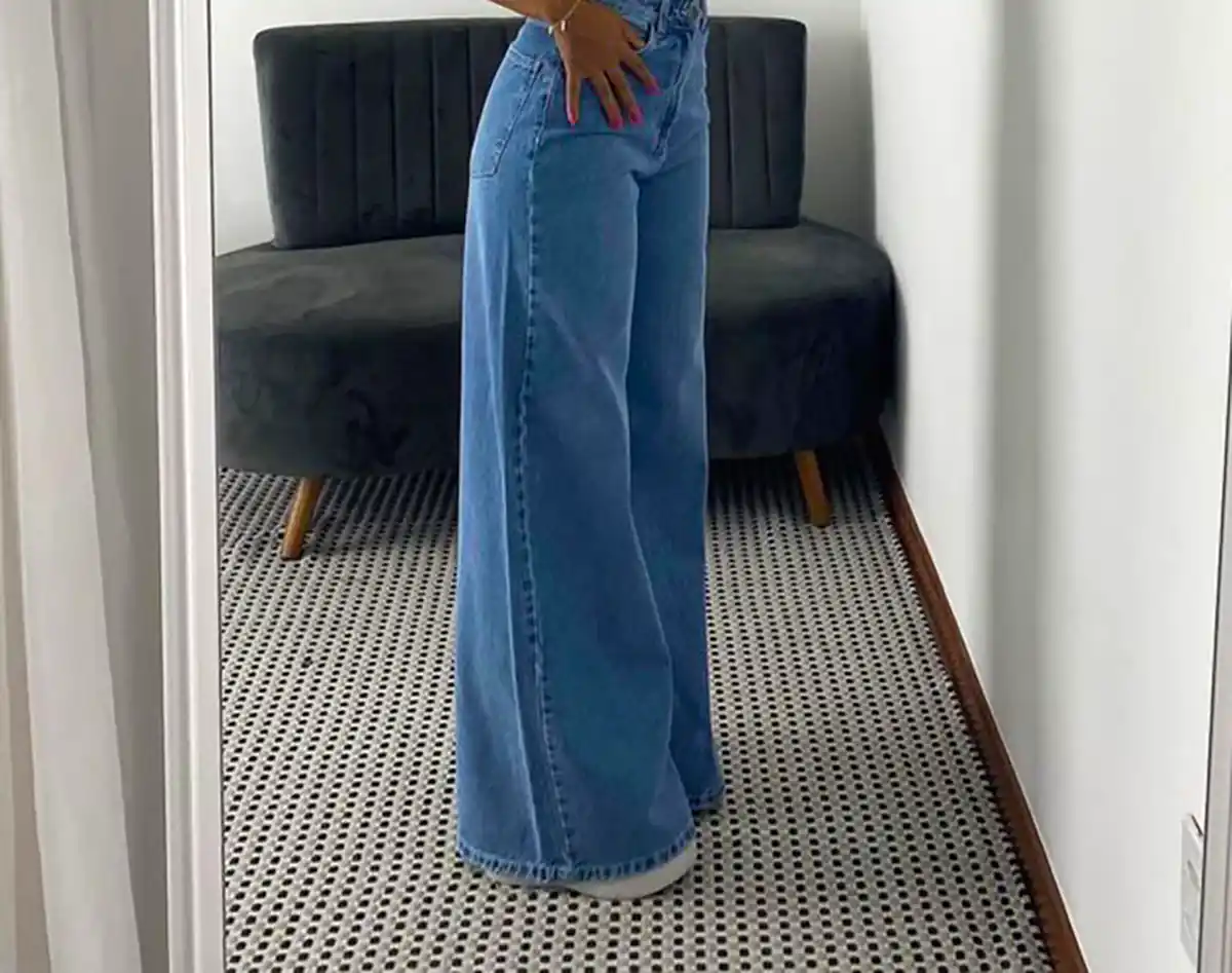 شلوار جین بگ دخترانه