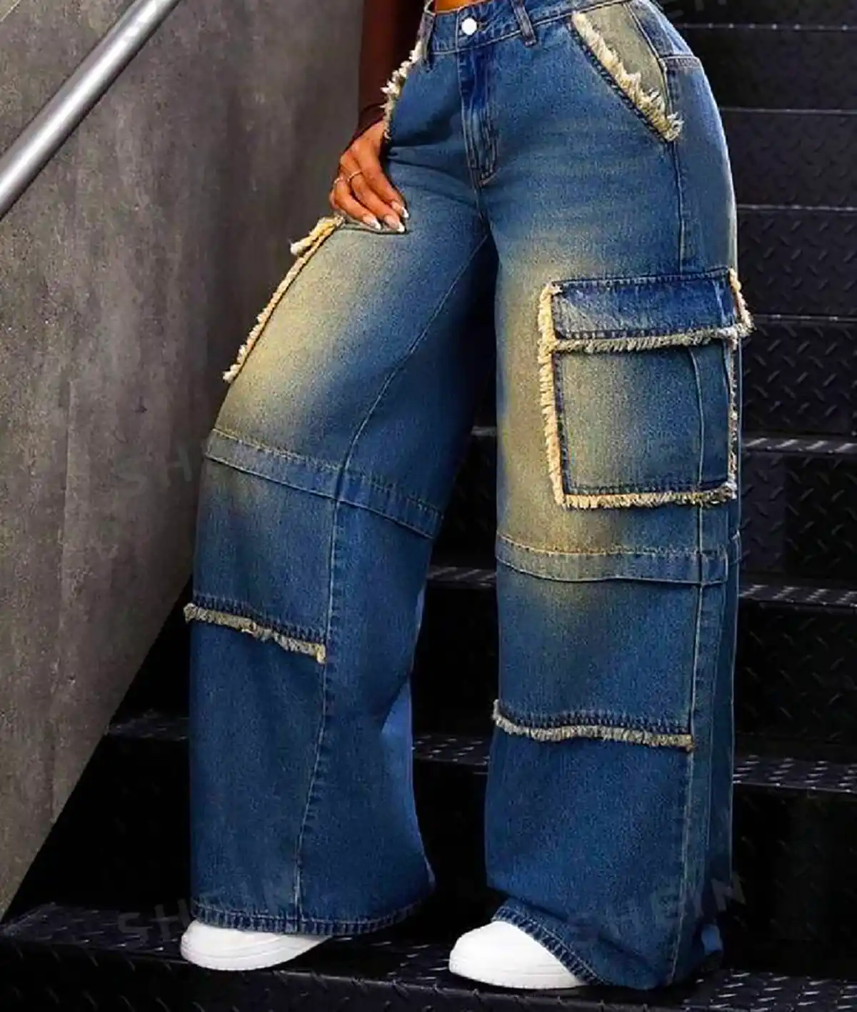 شلوار جین بگ دخترانه