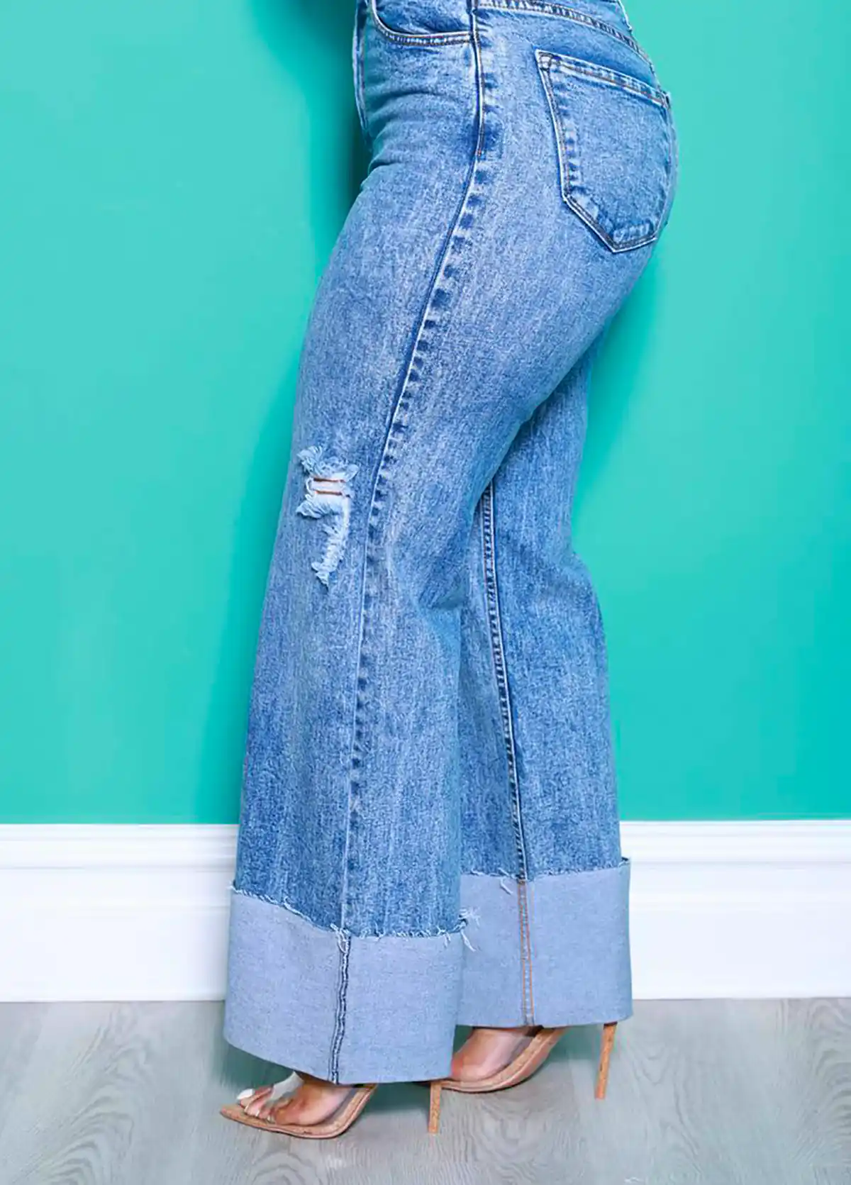 شلوار جین بگ دخترانه