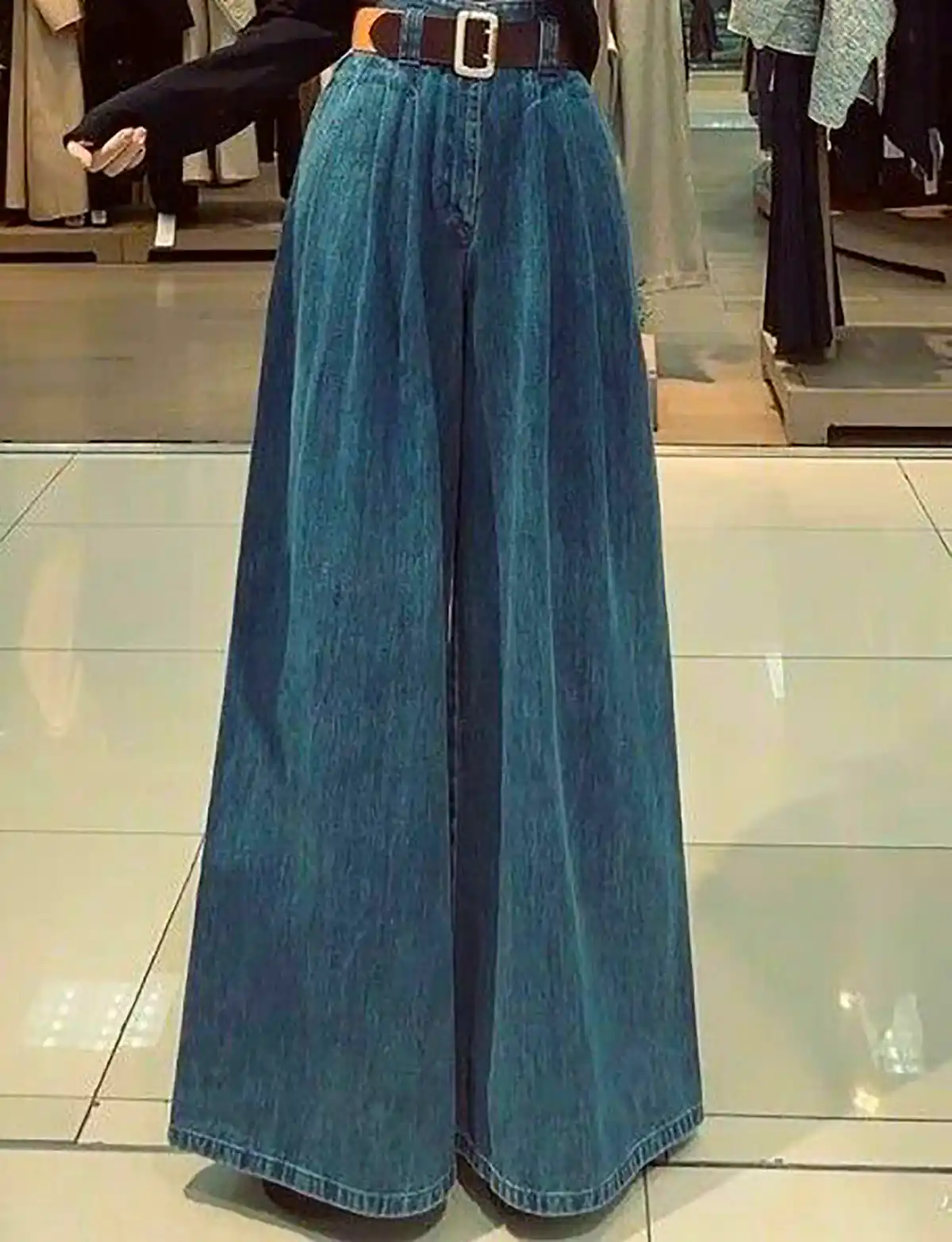 شلوار جین بگ دخترانه