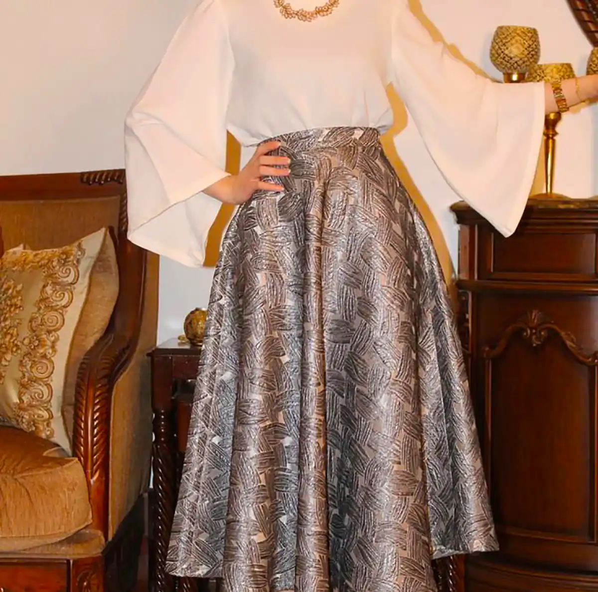 شومیز دامن باکلاس دخترانه