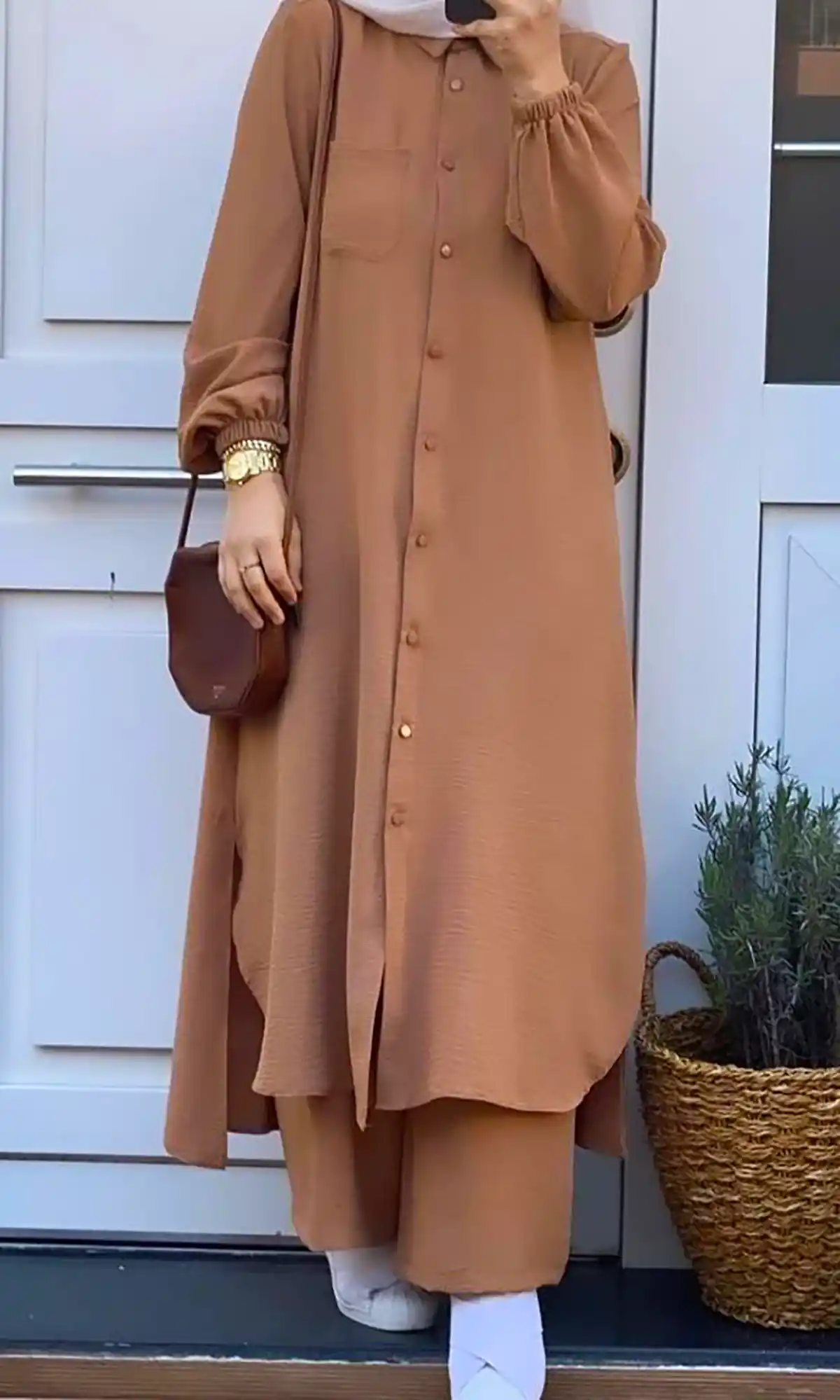 شومیز شلوار بلند ساده