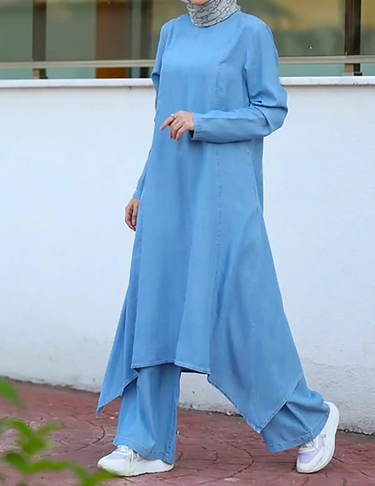 شومیز شلوار بلند ساده