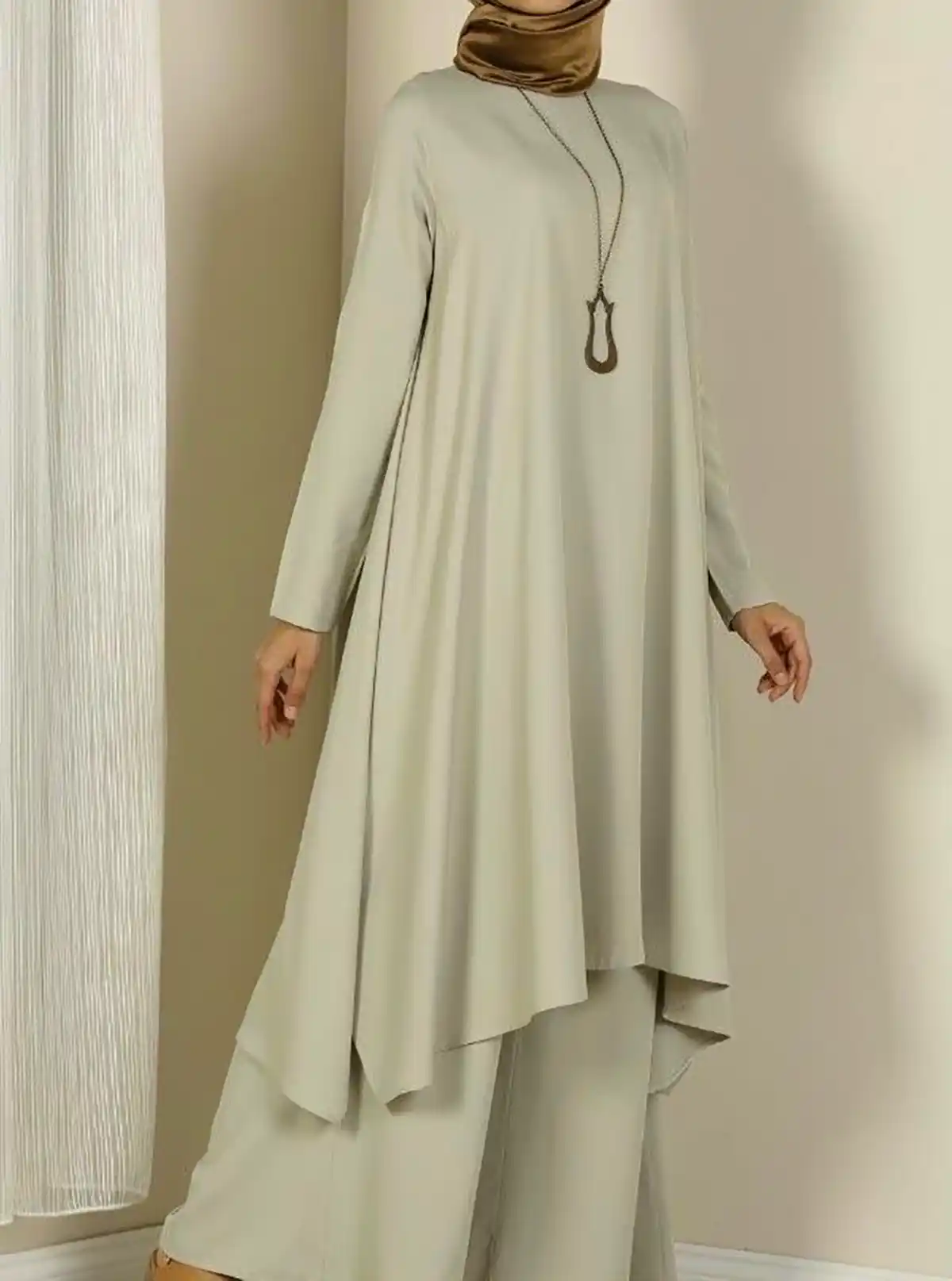 شومیز شلوار بلند ساده