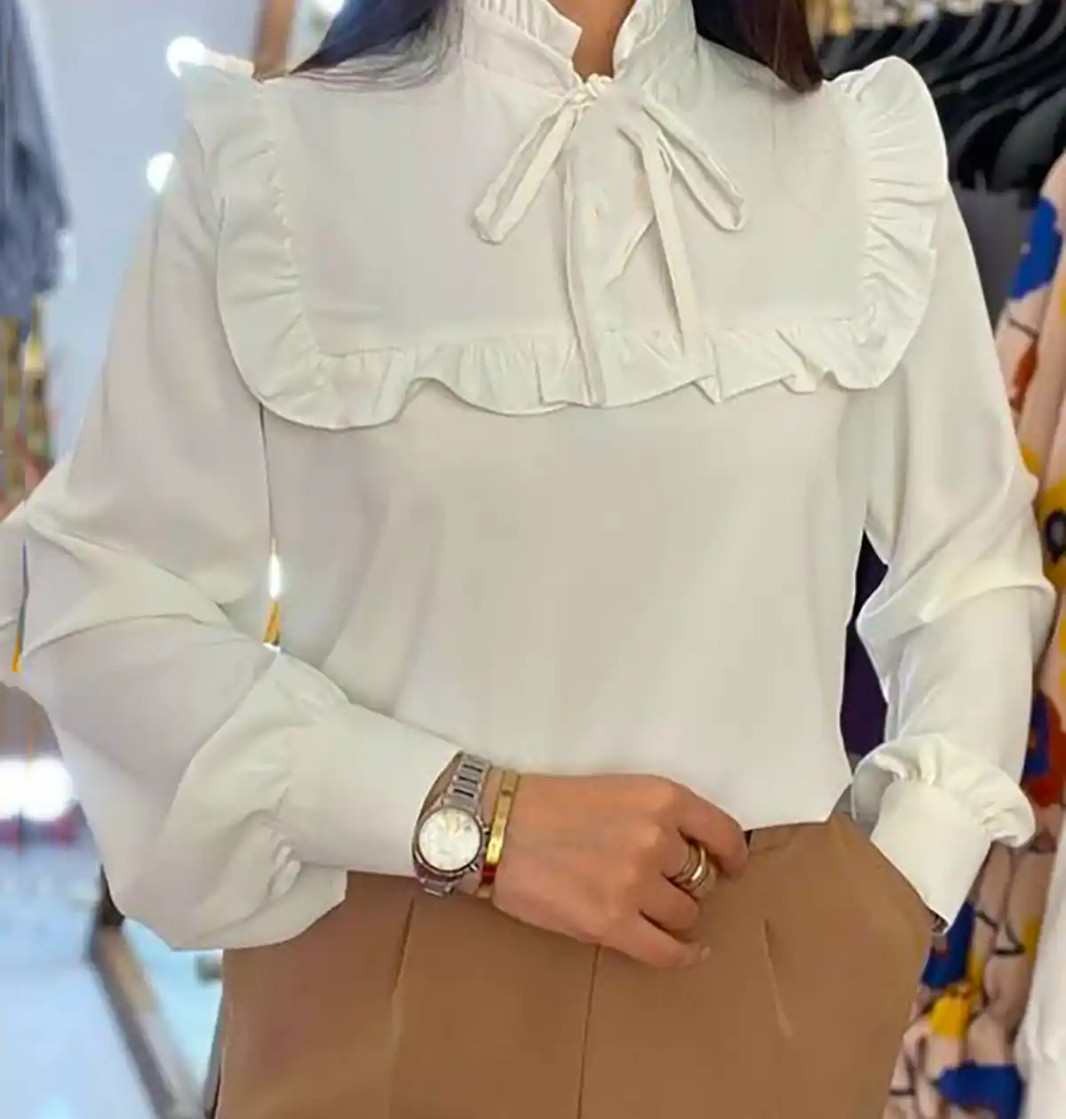 شومیز شیک کرپ