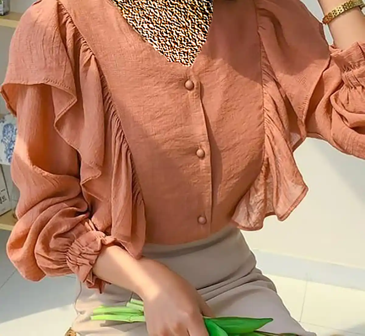 شومیز شیک کرپ