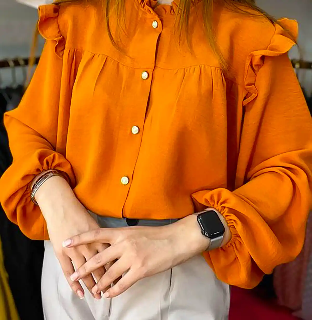 شومیز شیک کرپ