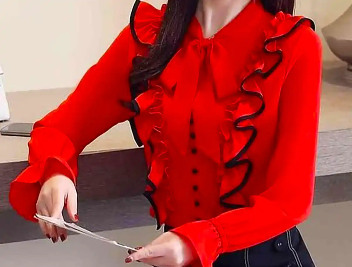 شومیز شیک کرپ