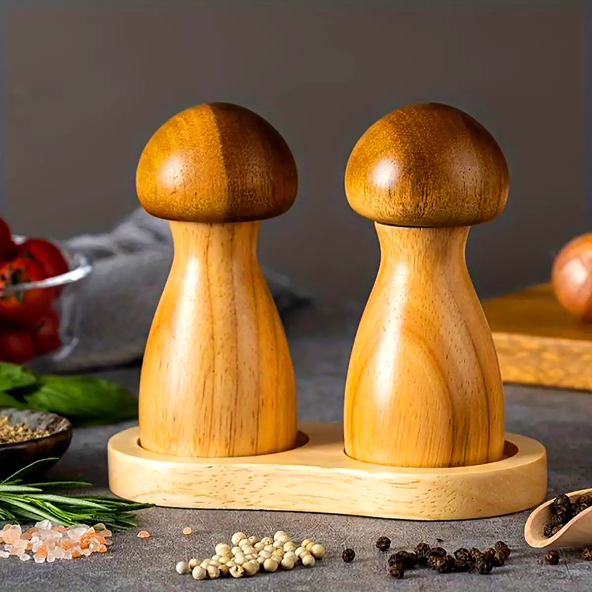 ست نمکپاش چوبی