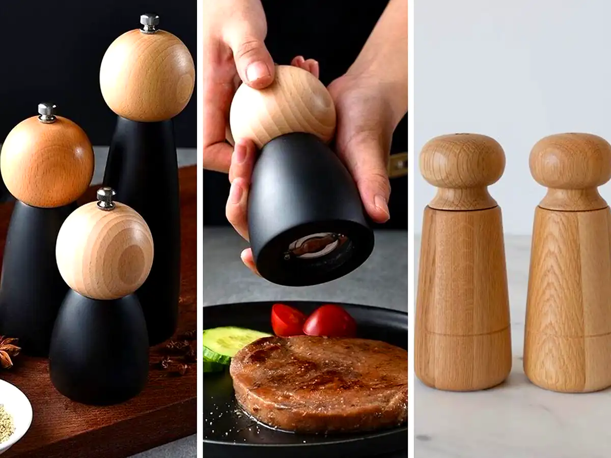 ست نمکپاش چوبی