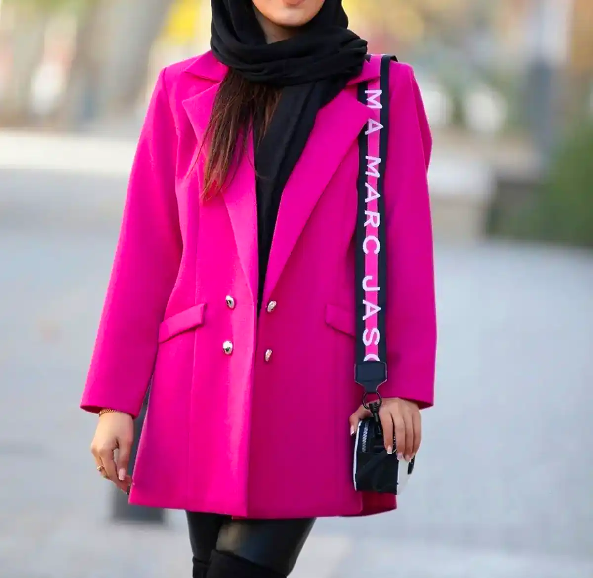 استایل بهاره با رنگ صورتی