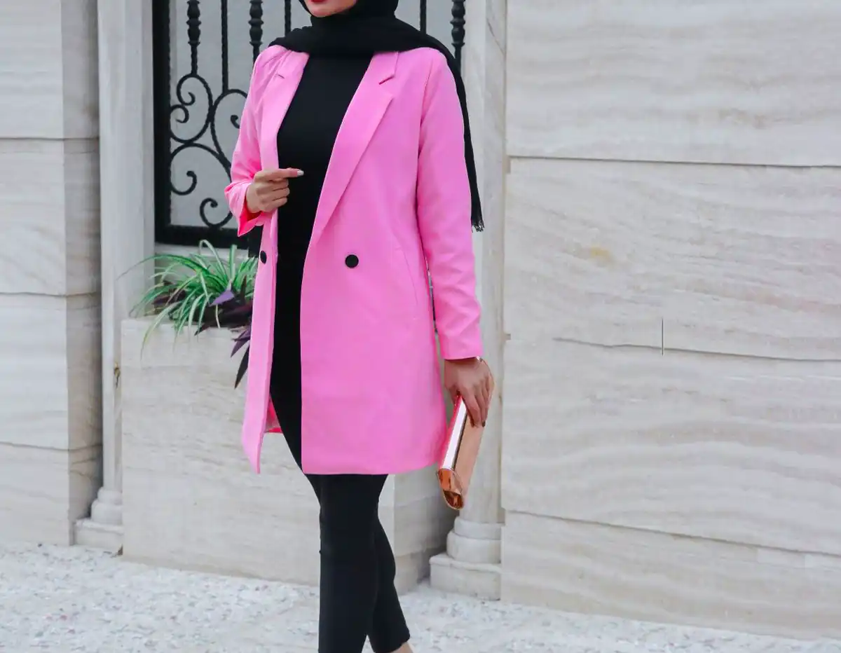 استایل بهاره با رنگ صورتی