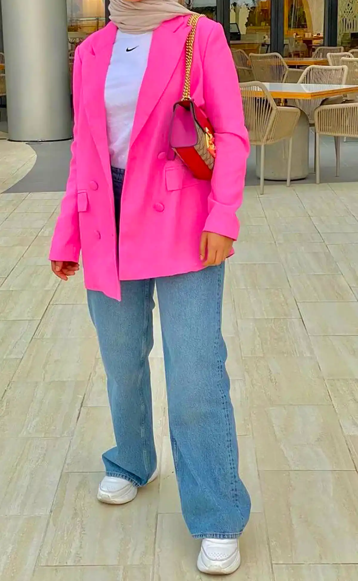 استایل بهاره با رنگ صورتی