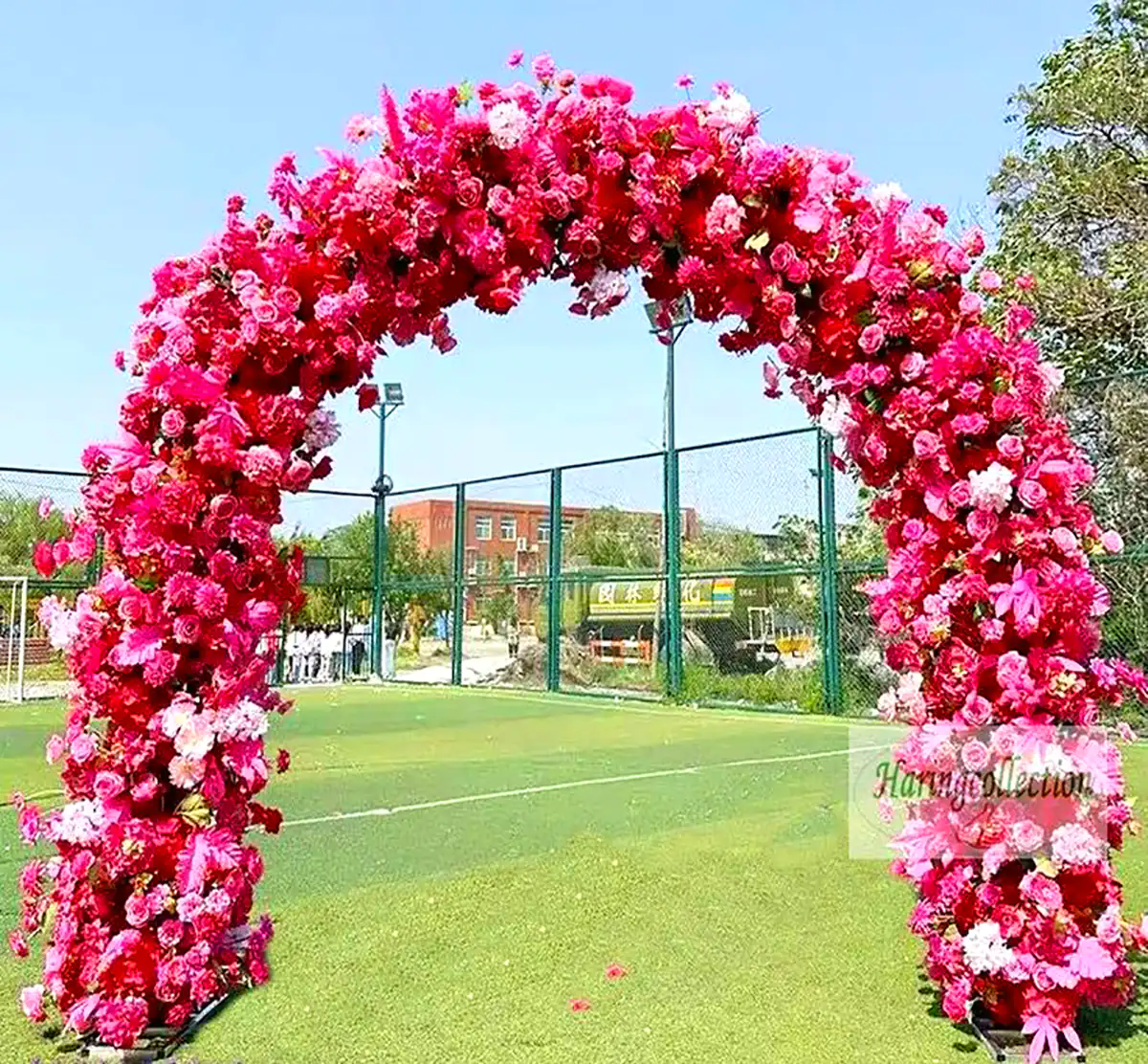 طاق گل فلزی عروسی