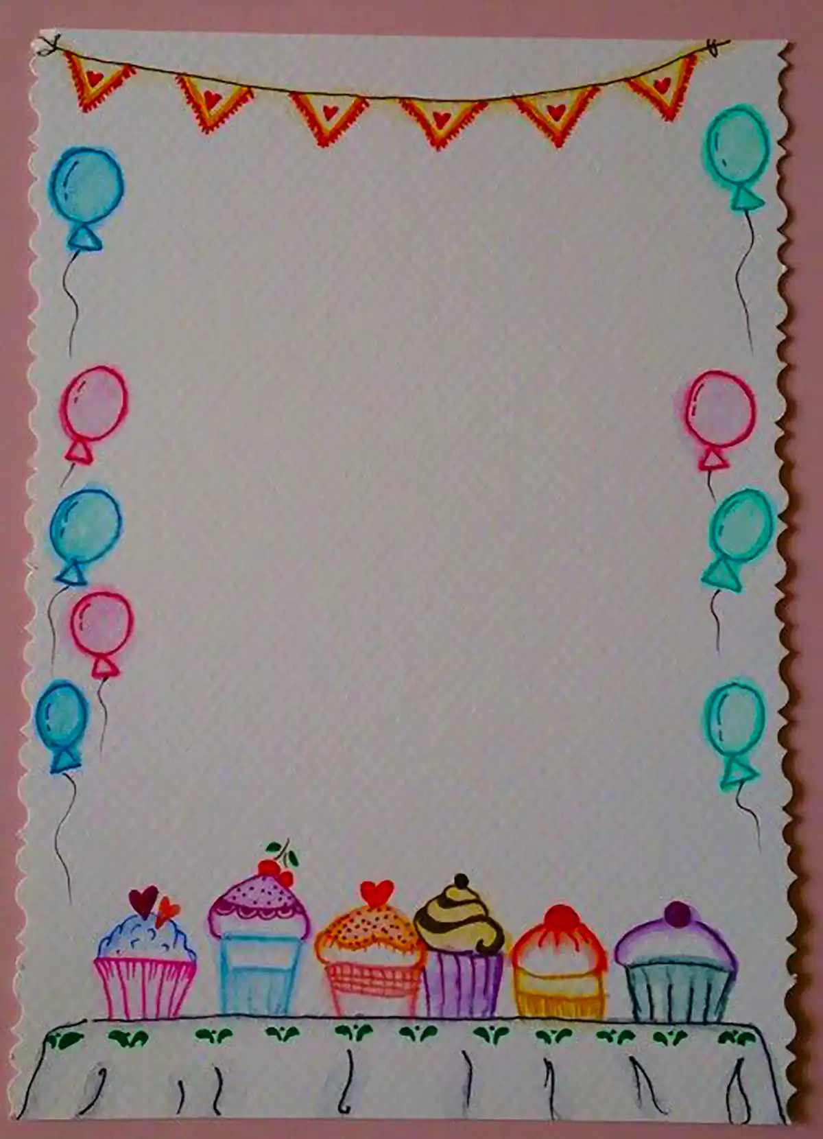 طراحی حاشیه دفتر مشق