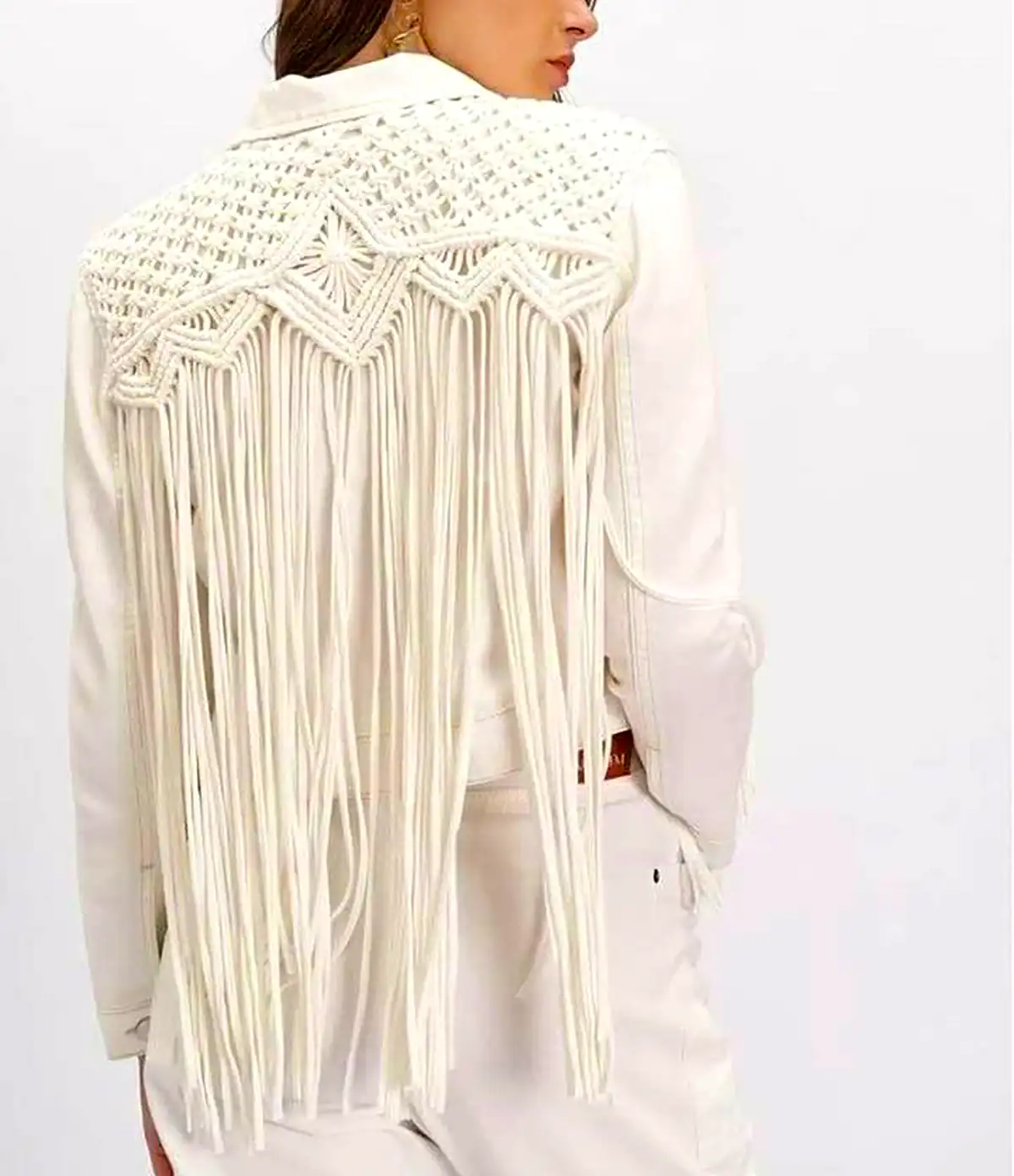 تزئین کت با هنر مکرومه