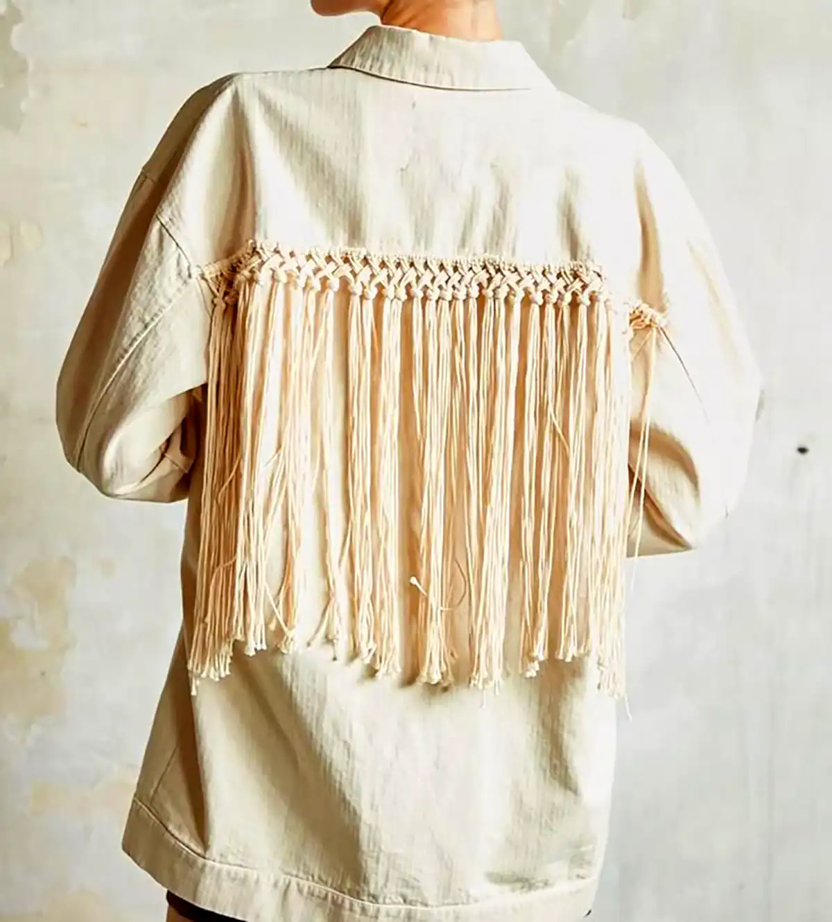 تزئین کت با هنر مکرومه