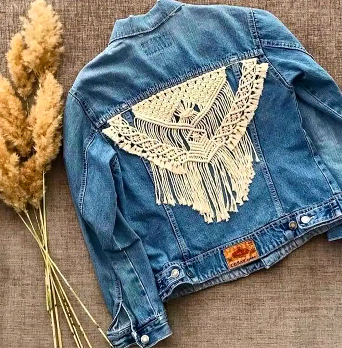 تزئین کت با هنر مکرومه