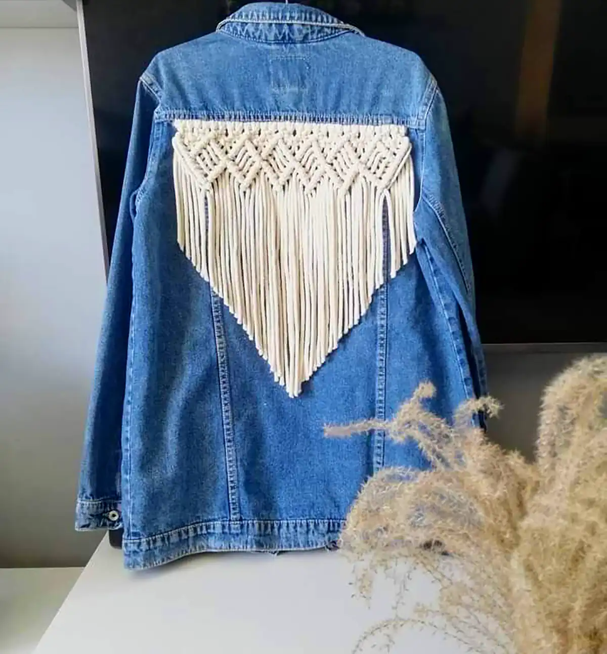 تزئین کت با هنر مکرومه