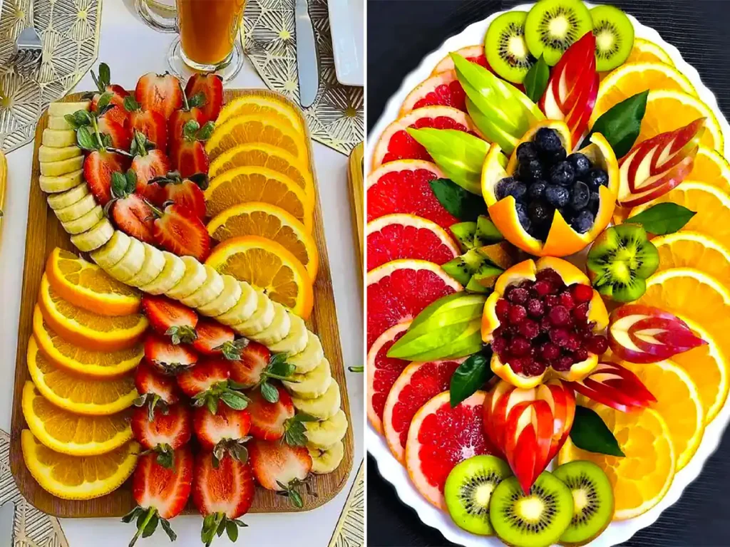 تزئین میوه باکلاس زیبا