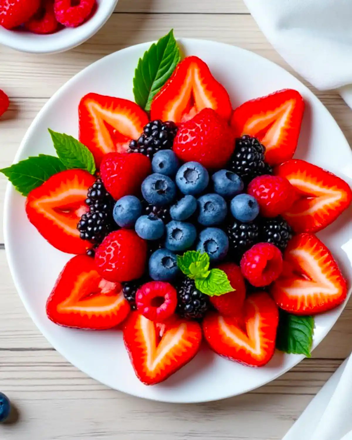 تزئین میوه باکلاس زیبا