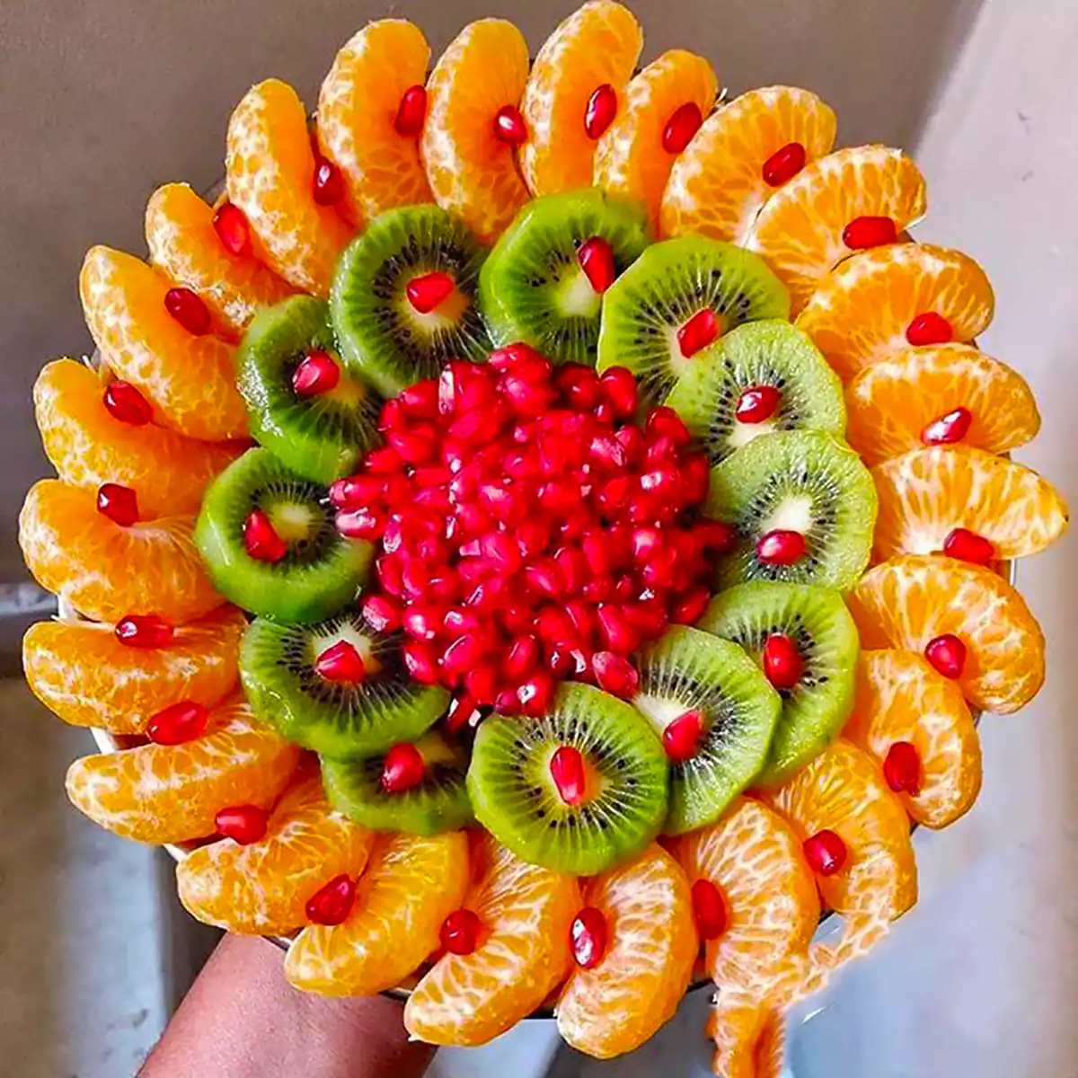 تزئین میوه باکلاس زیبا