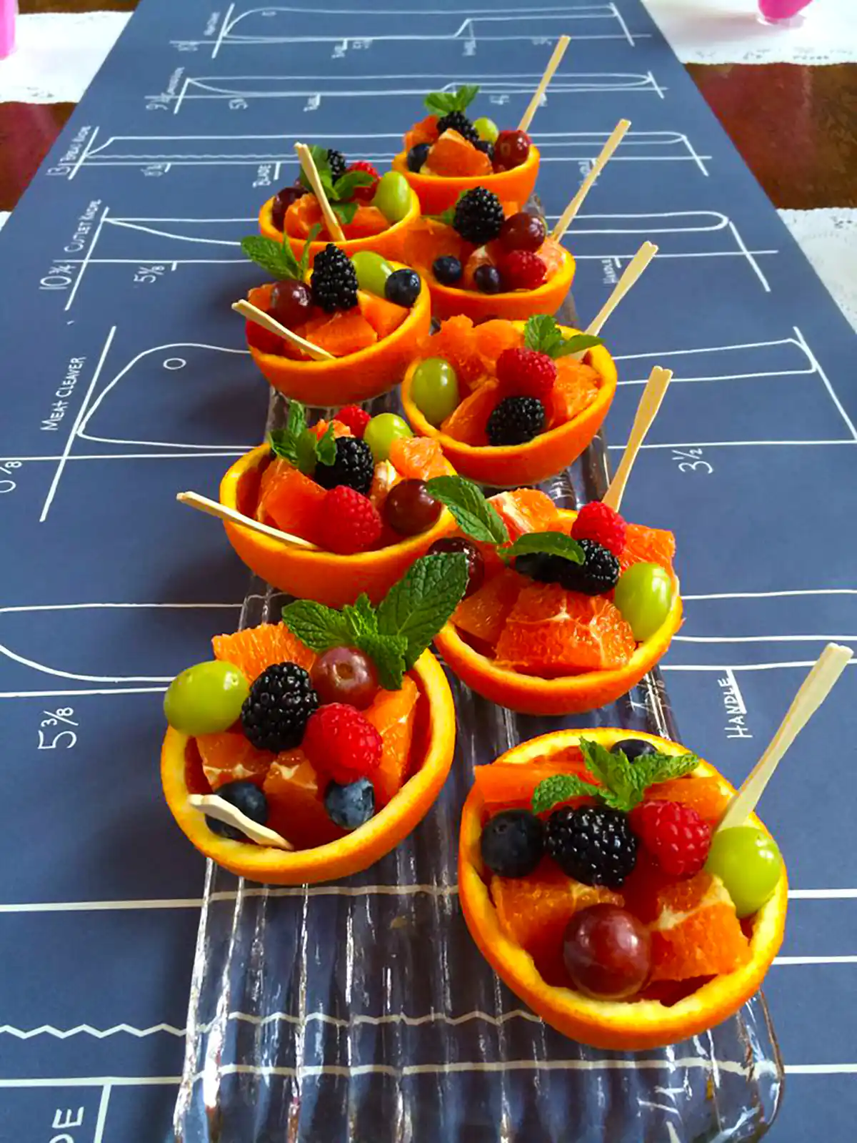 تزئین میوه باکلاس زیبا