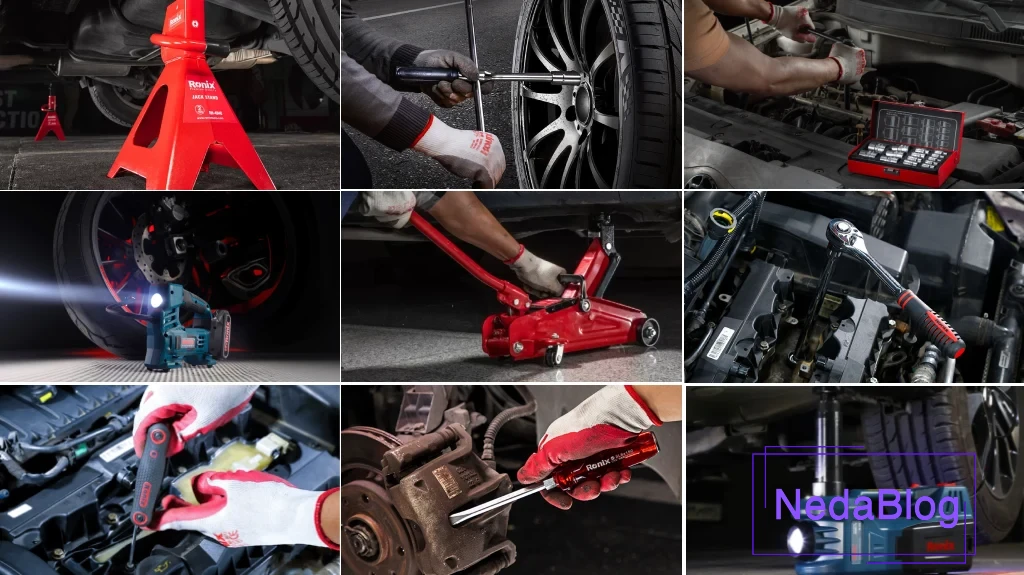 ابزارهای کاربردی برای تعمیرات خودرو در خانه