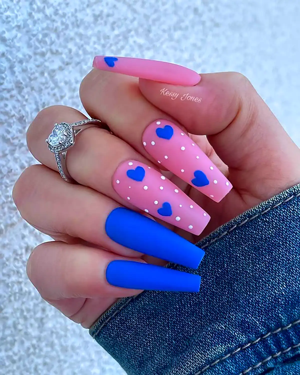 طرح ناخن بلند فانتزی