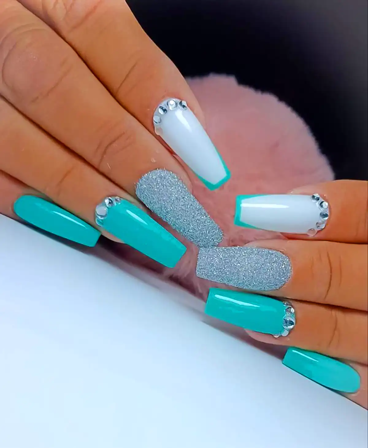 طرح ناخن بلند فانتزی