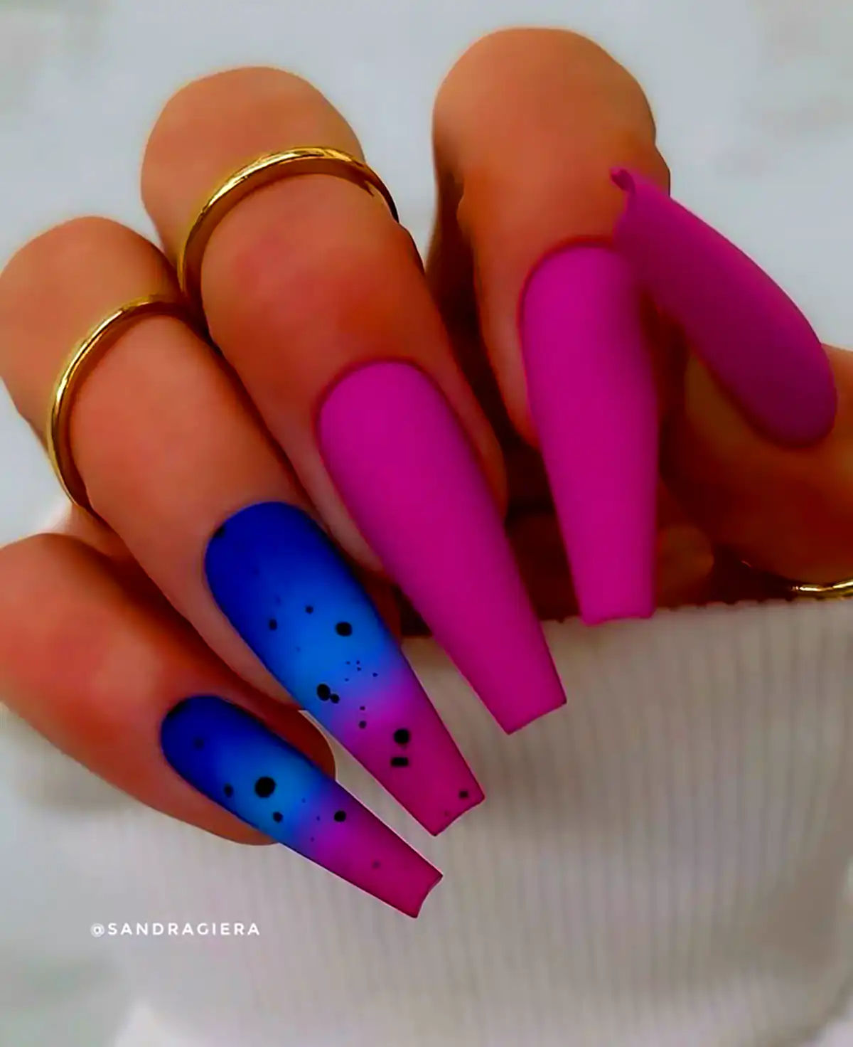 طرح ناخن بلند فانتزی