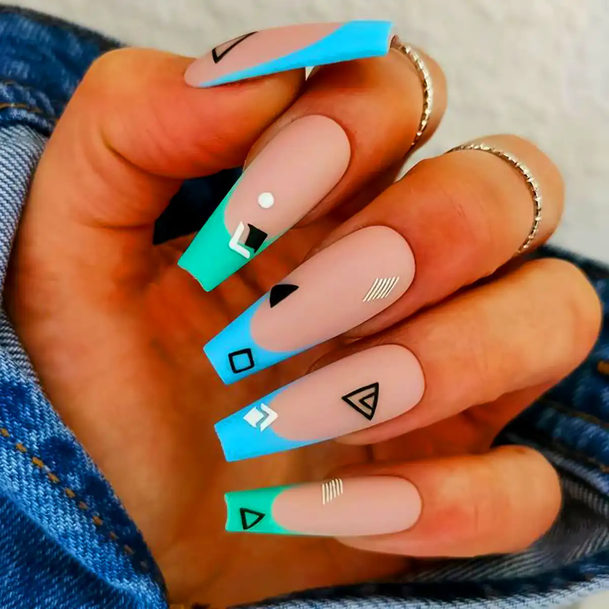 طرح ناخن بلند فانتزی