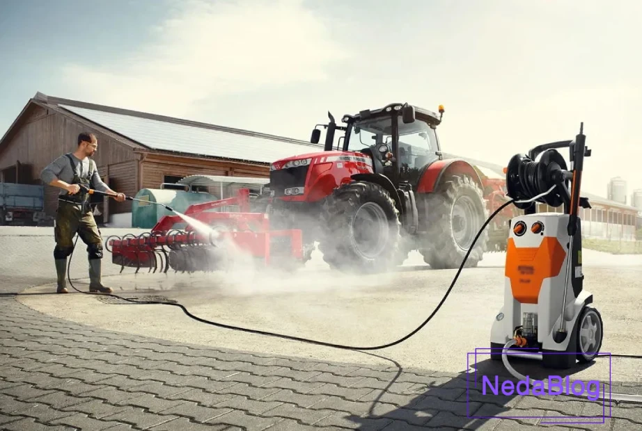 شستشوی ماشین‌آلات کشاورزی با کارواش