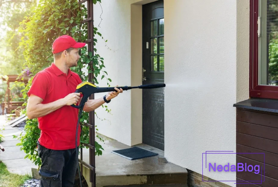 شستن دیوار با کارواش