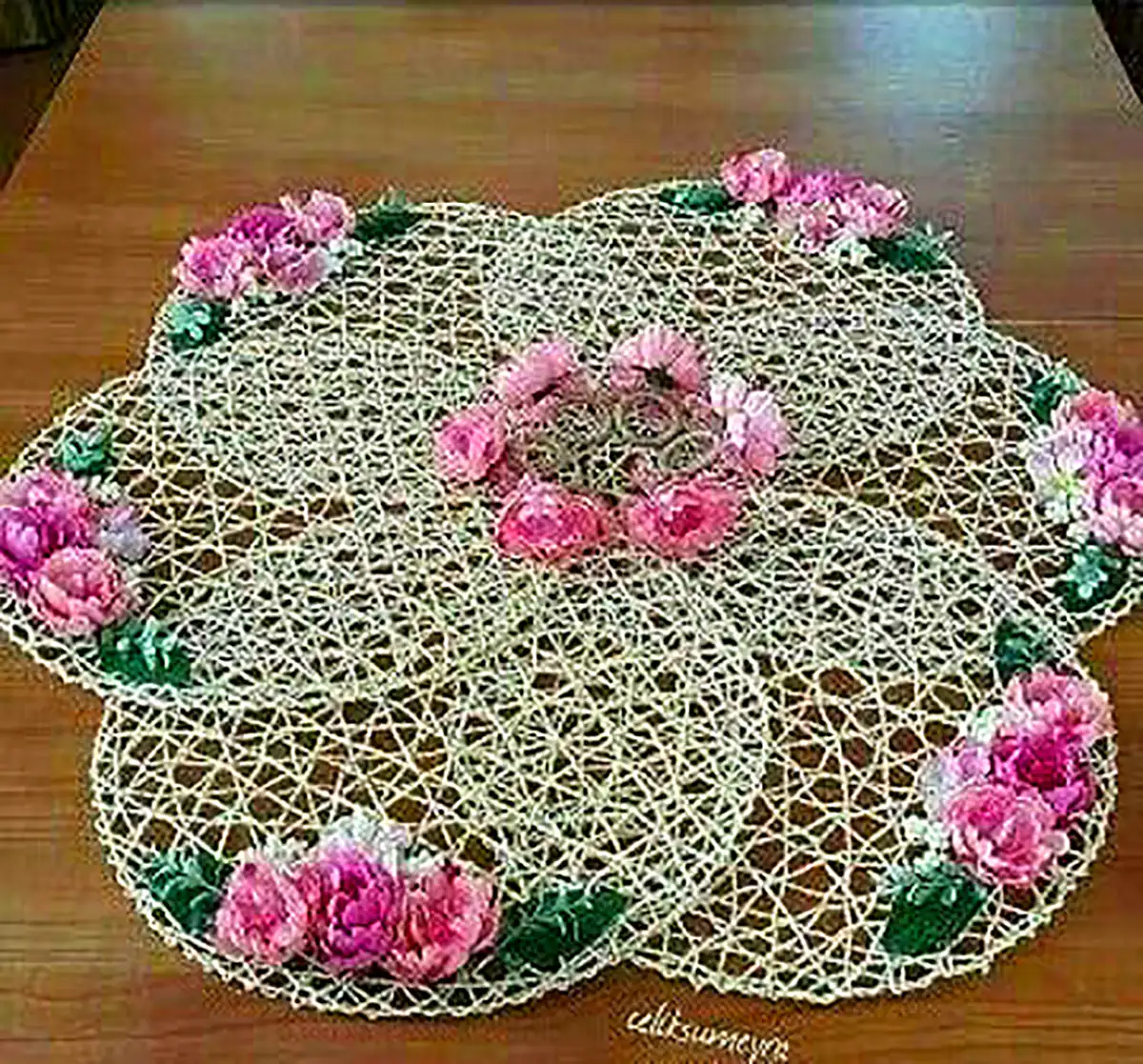 زیر بشقابی شیک برای جهیزیه