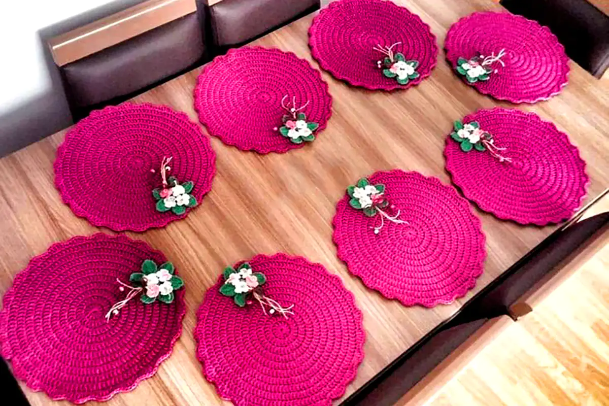 زیر بشقابی شیک برای جهیزیه