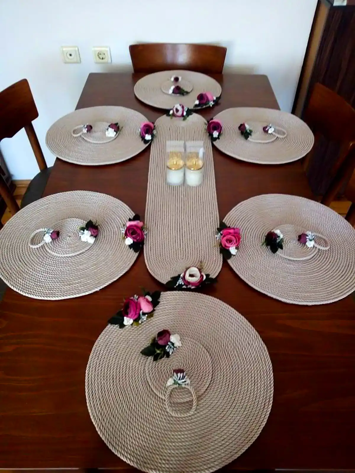 زیر بشقابی شیک برای جهیزیه