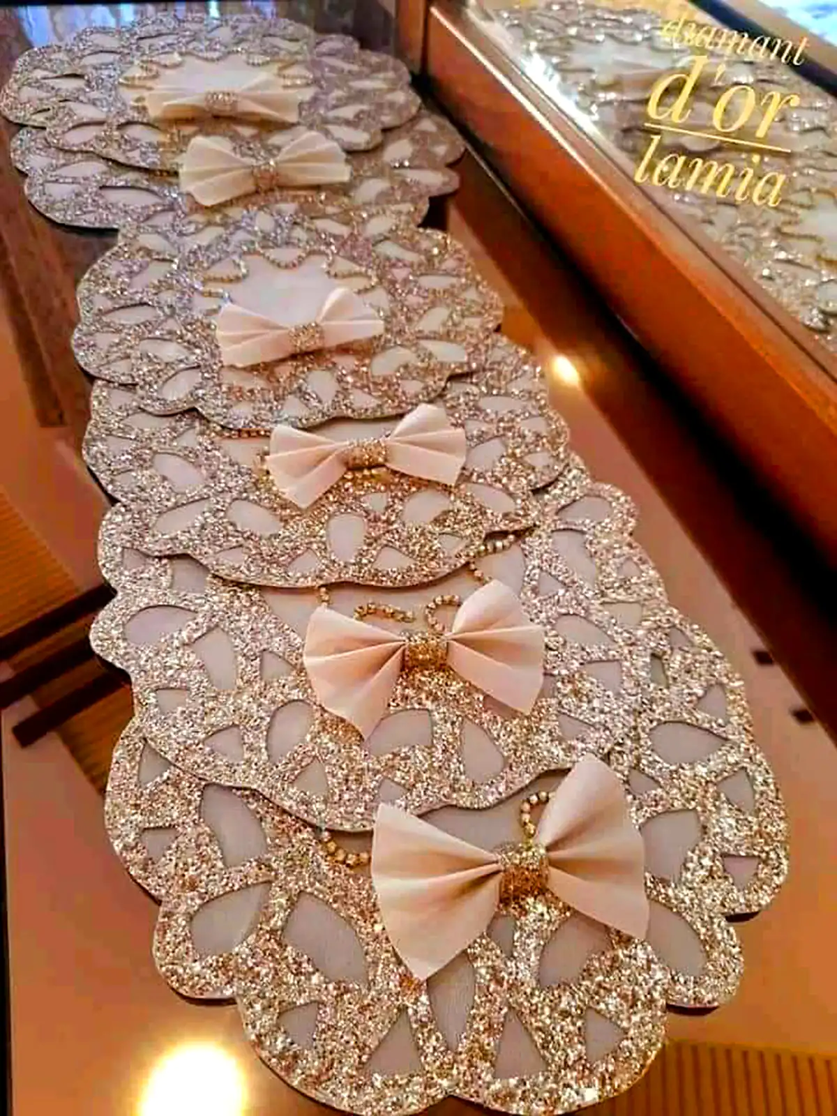 زیر بشقابی شیک برای جهیزیه