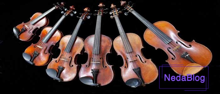 راهنمای انتخاب سایز ویولن