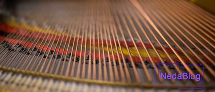 سیم های پیانو