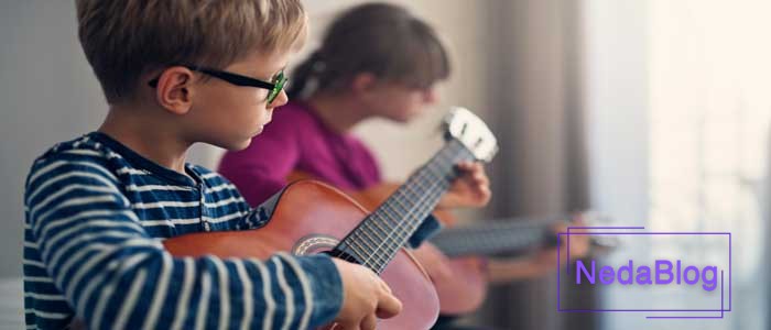 بهترین سن یادگیری گیتار برای کودکان